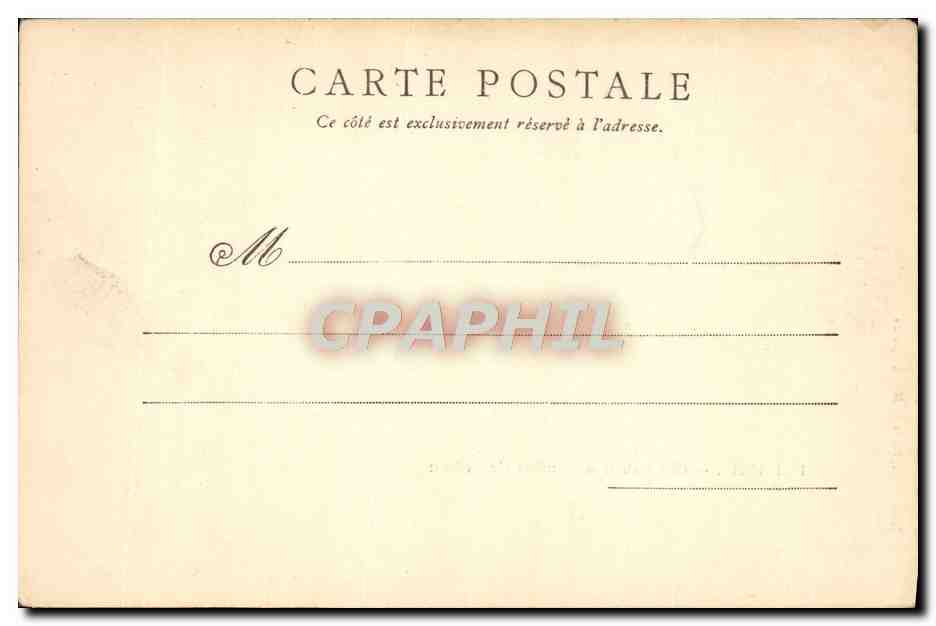 CPA Poitiers Chateau des Comtes de Poitou — Verso