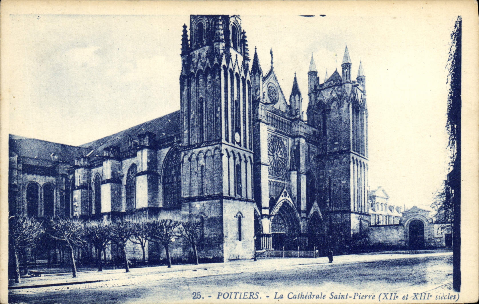 Poitiers - La Cathédrale Saint-Pierre (XIIe et XIIIe siècles) — éditeur G. Arnaud, Nantes, n° 25