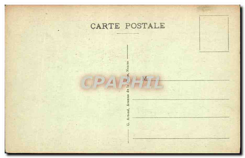 Poitiers - La Cathédrale Saint-Pierre (XIIe et XIIIe siècles) — éditeur G. Arnaud, Nantes, n° 25 — Verso