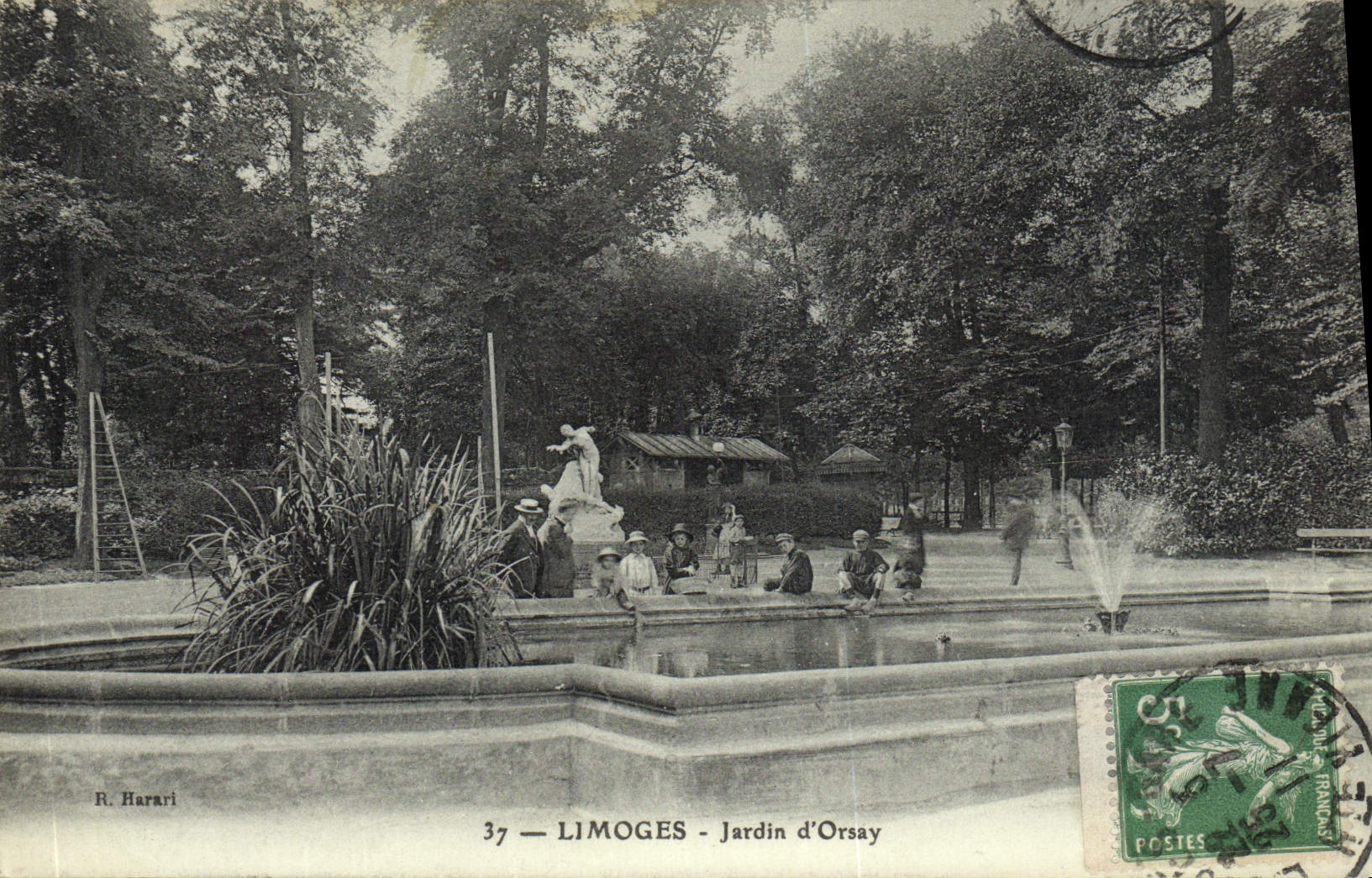 Limoges - Jardin d'Orsay — R. Harari, n°37