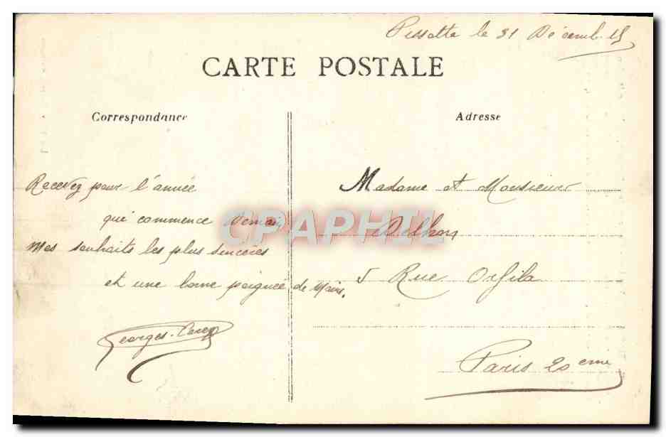 CPA Tiffauges Chateau de Barbe Bleue Le donjon  — Rückseite