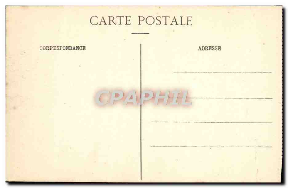 CPA Les Sables D'Olonne La Plage — Verso