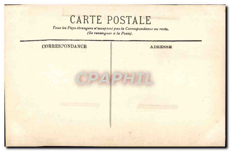 Les Sables-d'Olonne — Les Rochers du Rocher — éditeur inconnu, n° 105 — Rückseite
