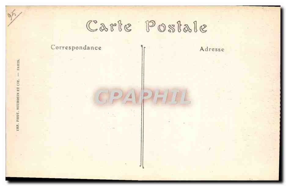 Les Sables-d'Olonne — Vue générale prise de la Tour d'Arundel — B. Pons, Tabacs, place de la Liberté. ND. Phot. — Rückseite