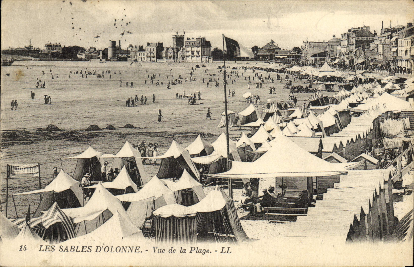 Les Sables d'Olonne - Vue de la Plage - LL