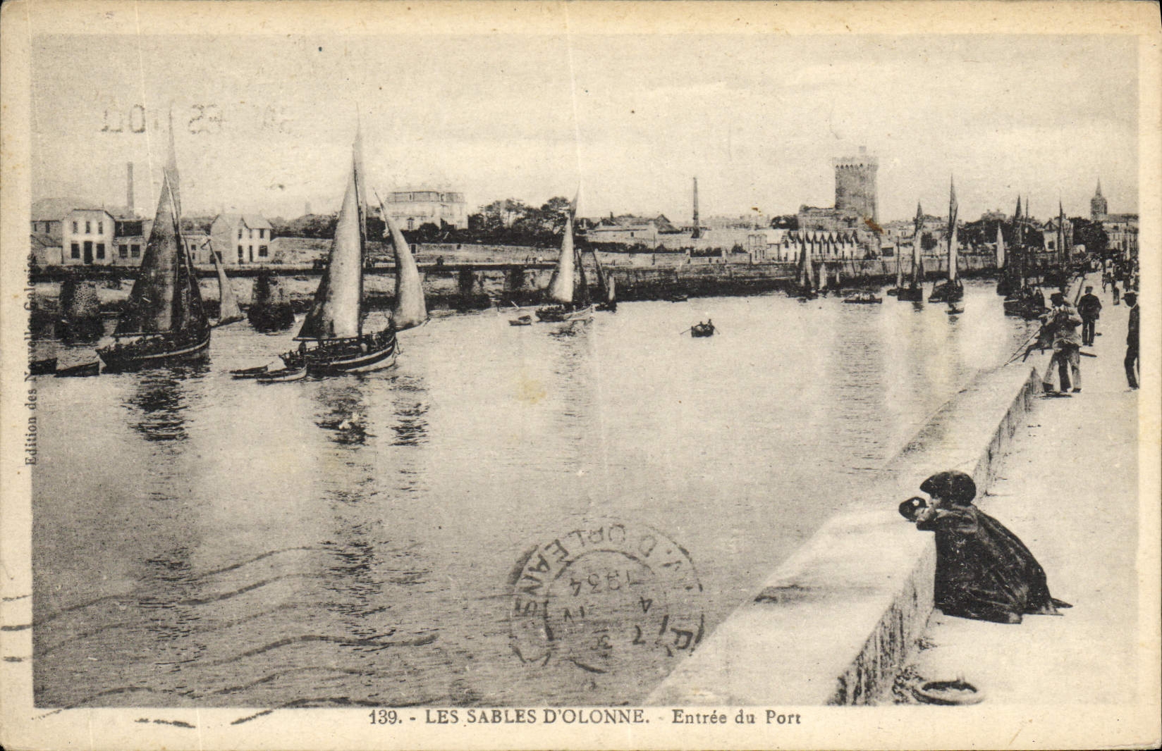 Les Sables d'Olonne — Eingang zum Hafen — Édition des Yvanne-Gol