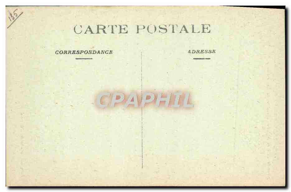 CPA Les Sables D'Olonne Sur la Cote de St Jean L'Orbestier la Roche trouee — Back