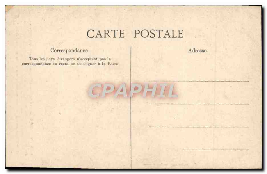 CPA Les Sables D'Olonne Le Puits d'Enfer — Back