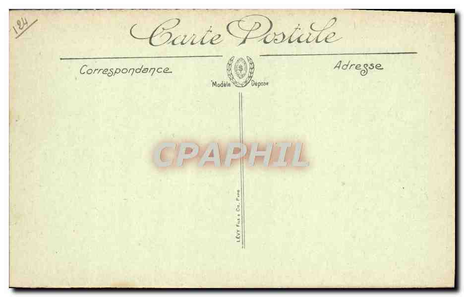 Les Sables-d'Olonne — Les Rochers du Port d'Enfer — La Roche Percée — LL — n°105 — Verso
