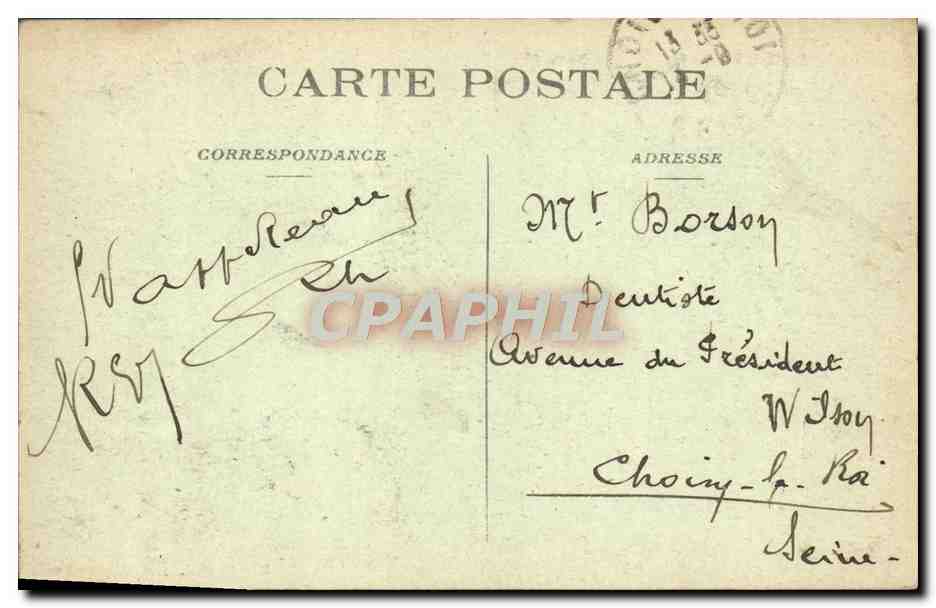 CPA Saint Croix de Vie Chalets de la Petite Cote — Verso