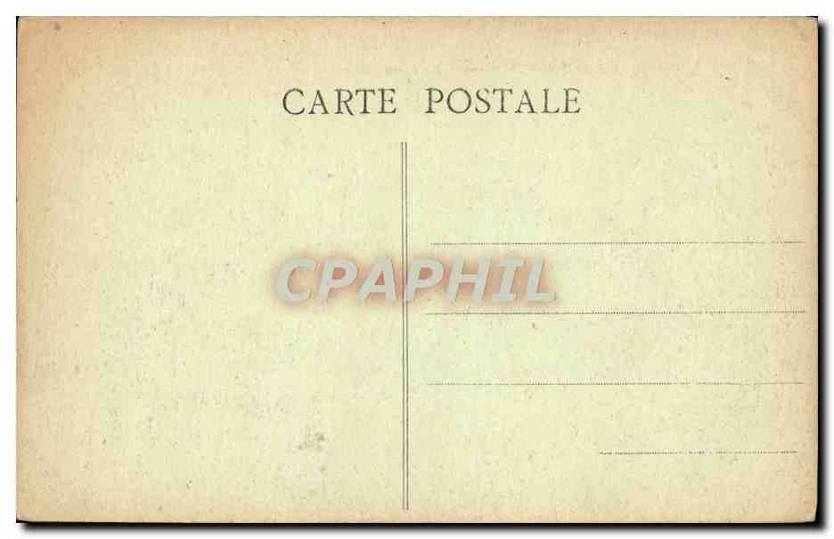 CPA Saint Croix de Vie La Roche de la Pelle a Porteau — Verso