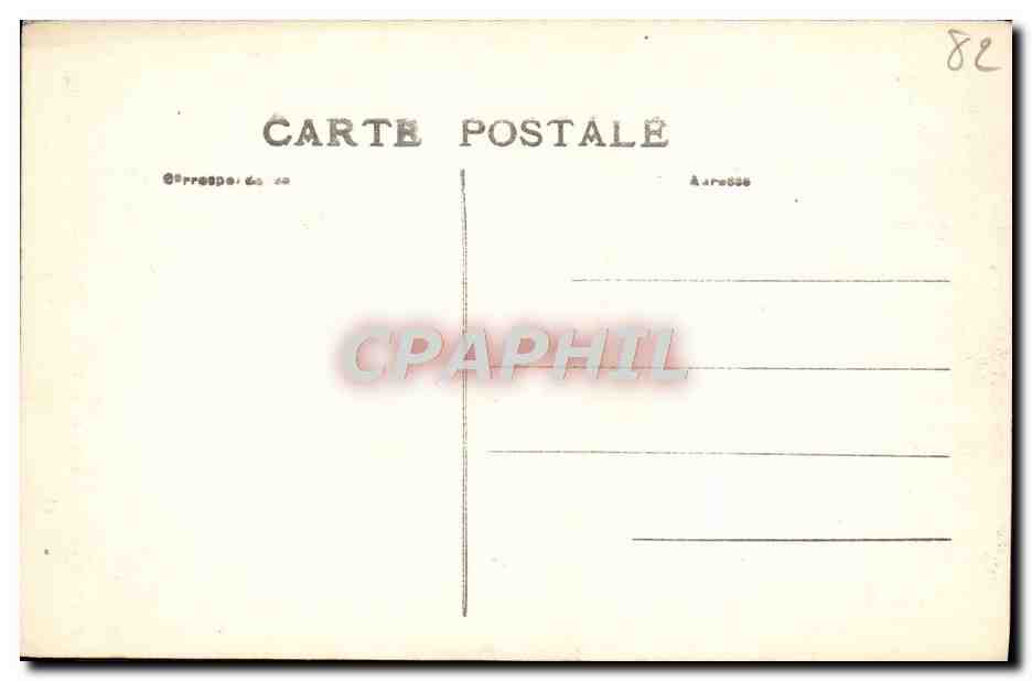 CPA Saint Antonin Vieille Porte — Rückseite