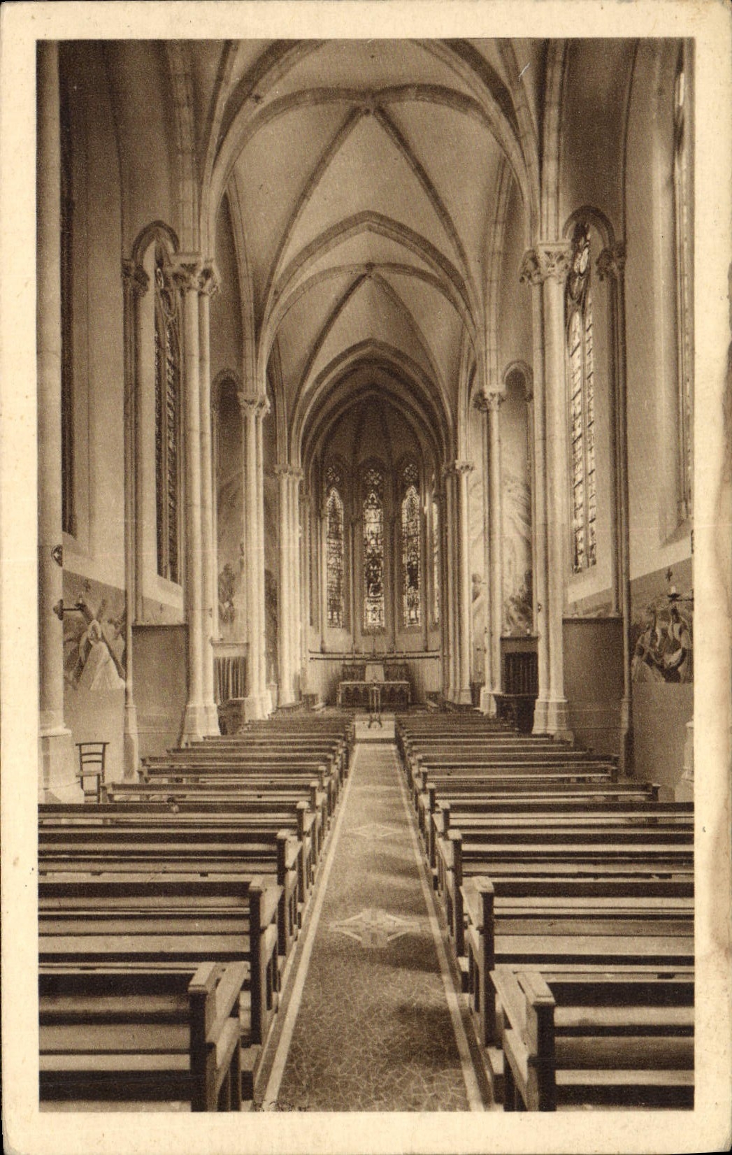 CPA Montauban Chapelle de l'Immaculee Conception Interieur 