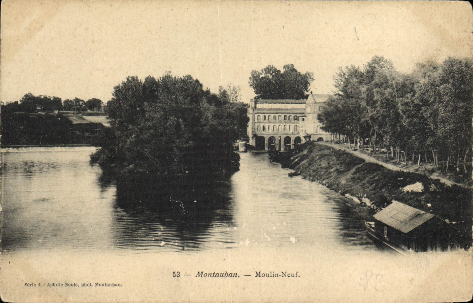 CPA Montauban Moulin Neuf Lavoir