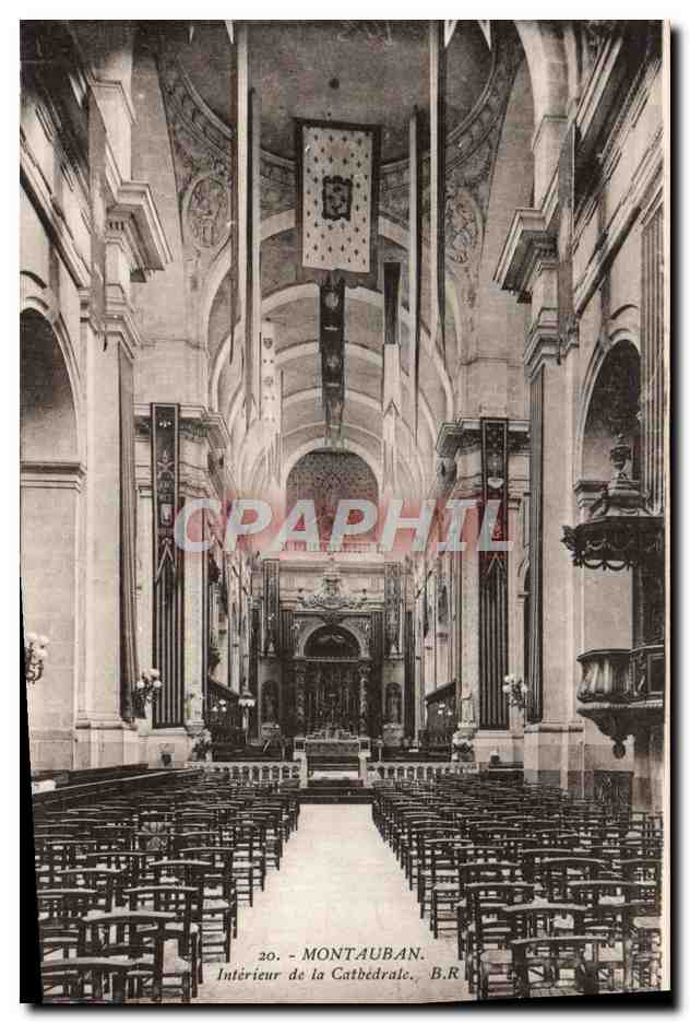 Intérieur de la Cathédrale — Montauban — B.R. n°20