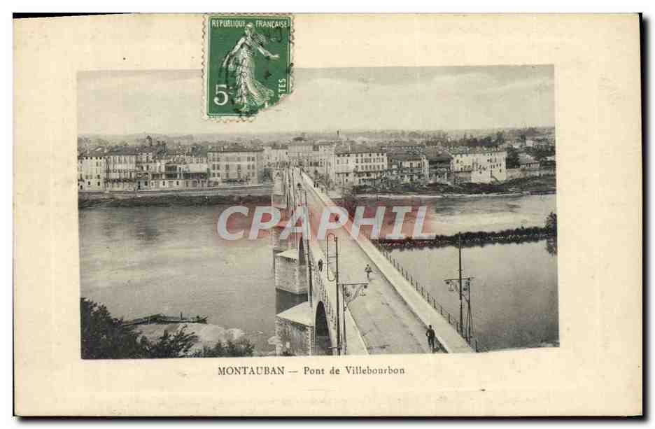 Montauban — Pont de Villeboubron — Éditeur non identifié