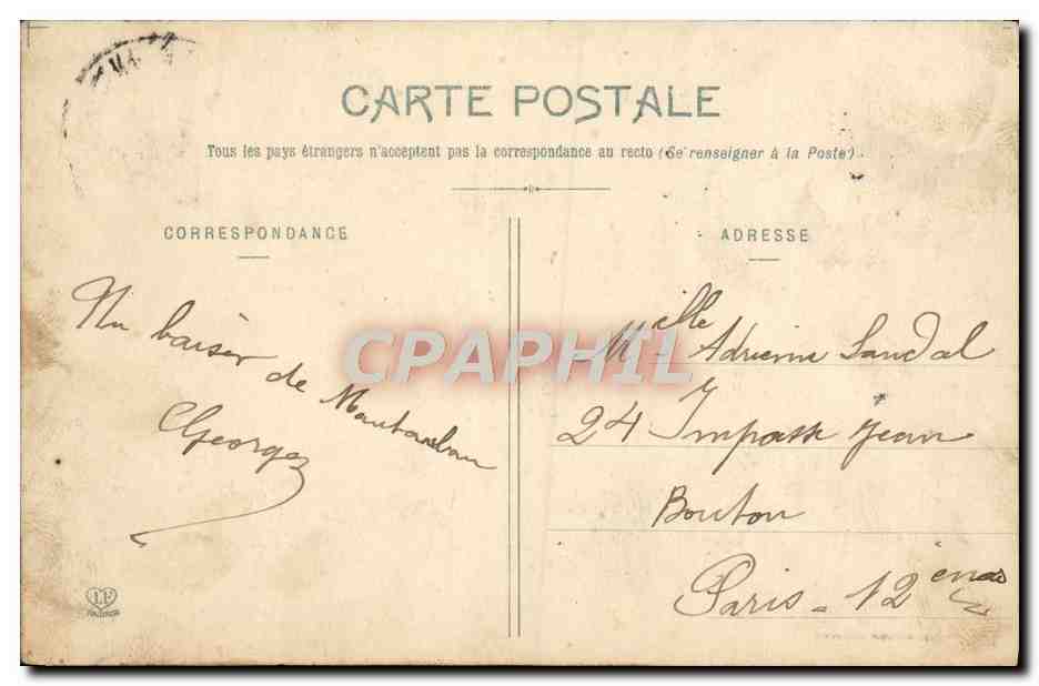 Montauban - Le Couvre-Foucault — Tarn-et-Garonne, série 133 — Reverso