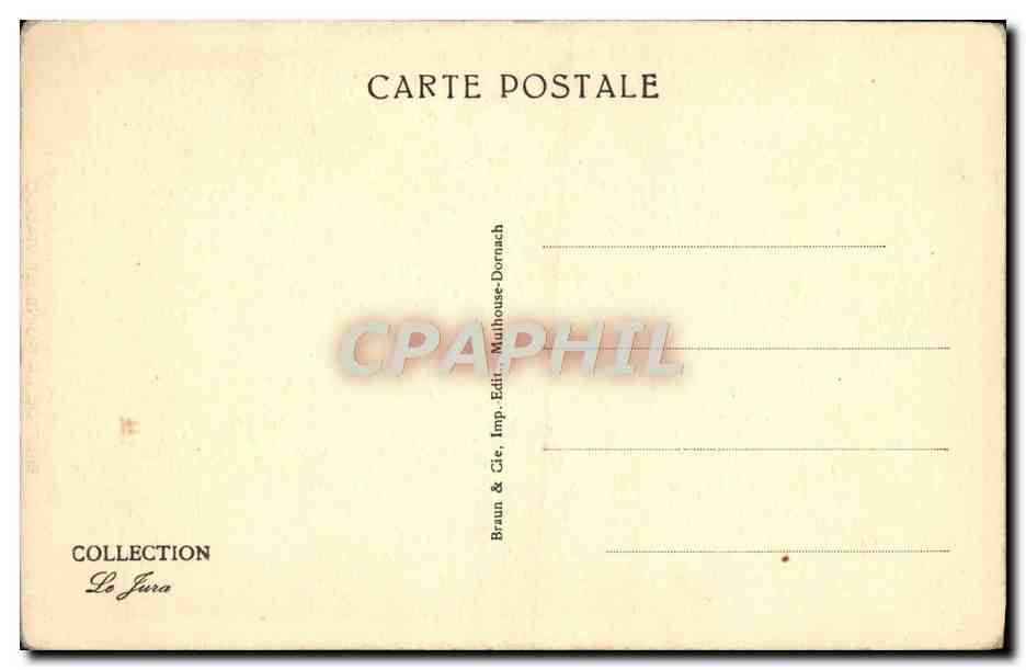 Les Planches-en-Montagne — Bief de la Ruine et Viaduc — Braun & Cie, Mulhouse-Dornach — Reverso