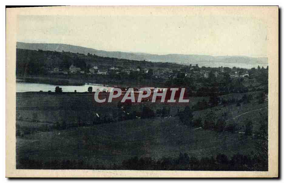 CPA Clairvaux Le Lac et Vue Generale