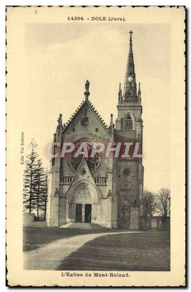 CPA Dole L'eglise du Mont Roland 
