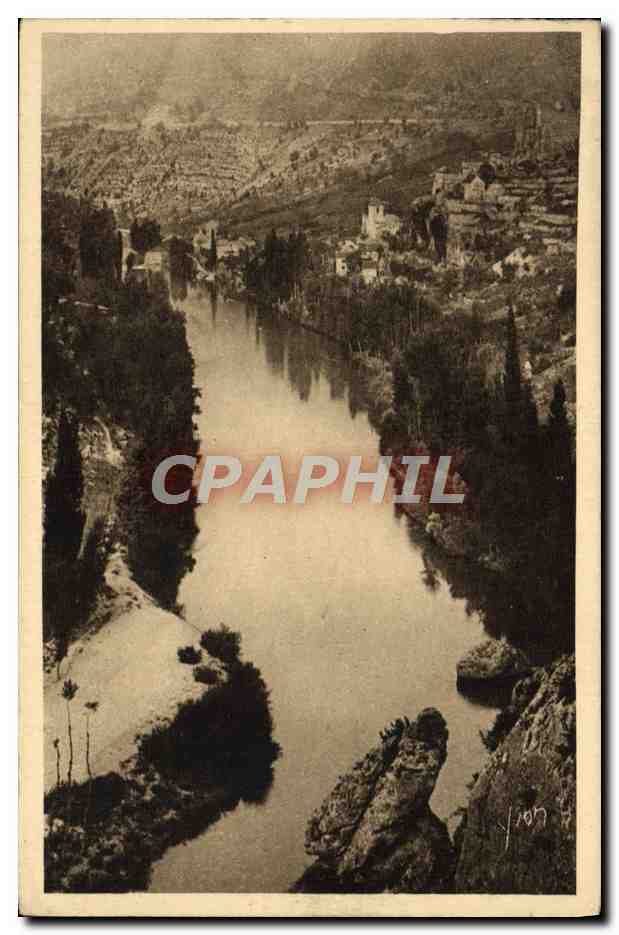 CPA Gorges Du Tarn Prades Le Tarn vu de la route de SAinte Animie