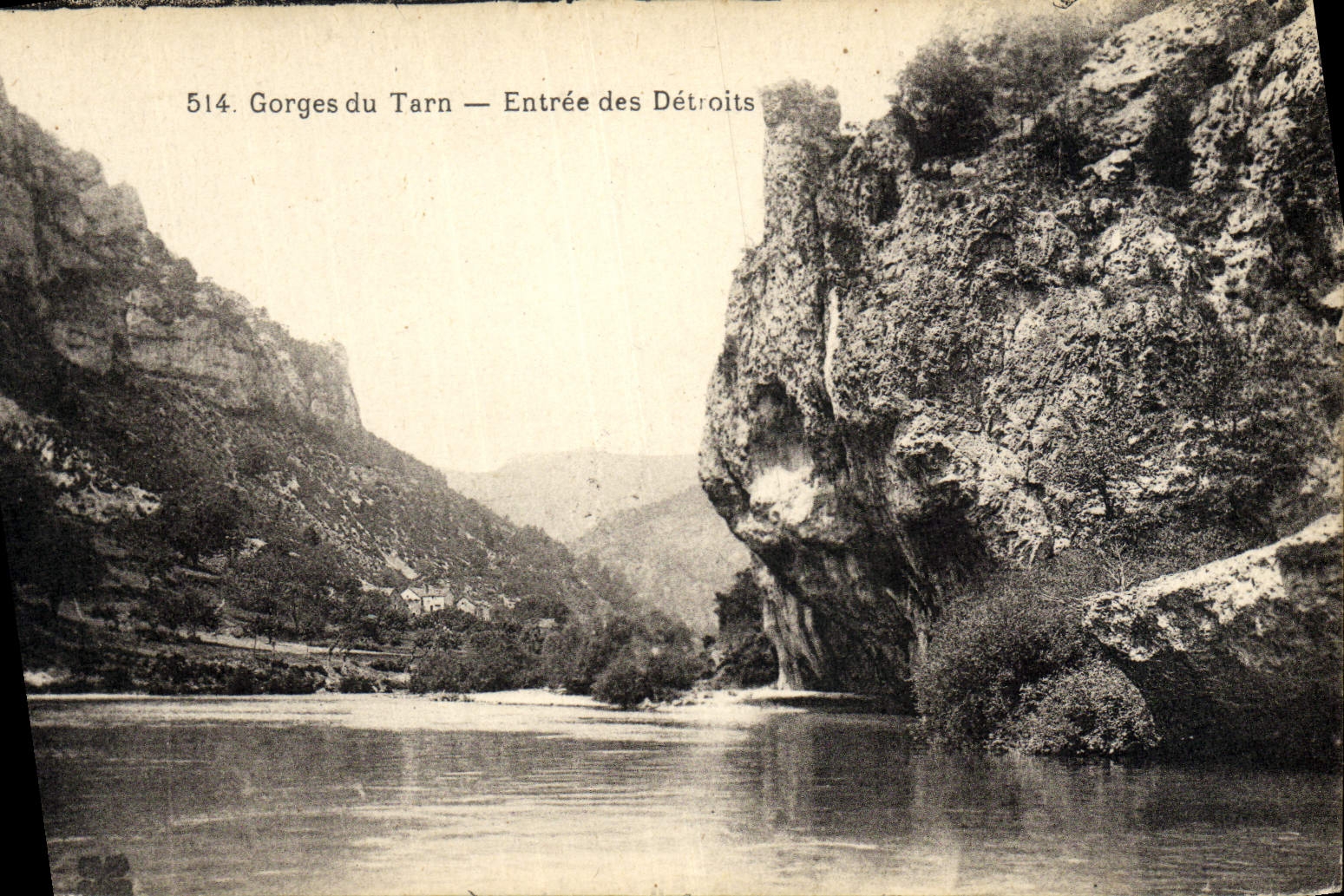 Gorges du Tarn — Entrée des Détroits — 514