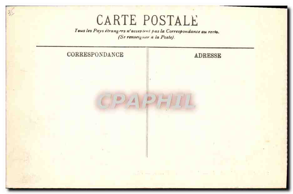 CPA Saint Lunaire La pointe du decolle — Verso
