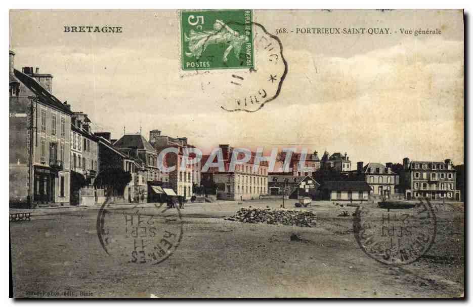 Portrieux-Saint-Quay — Vue générale — Giraud phot.-délt., Brest