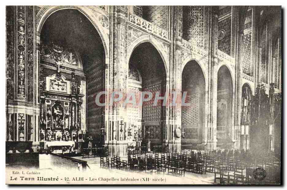 Albi - Las capillas laterales (siglo XII) — Ed. L. Corbière - n°42
