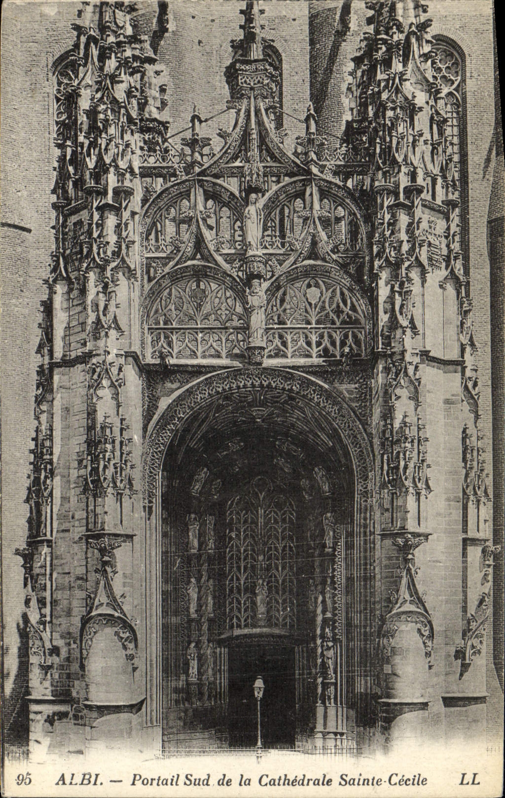 Albi — Portail Sud de la Cathédrale Sainte-Cécile — LL