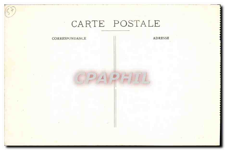 Vallée de la Haute-Moselle sur Rupt — Vue prise du mont de Fourche — A. David, Luxeuil — Achterkant
