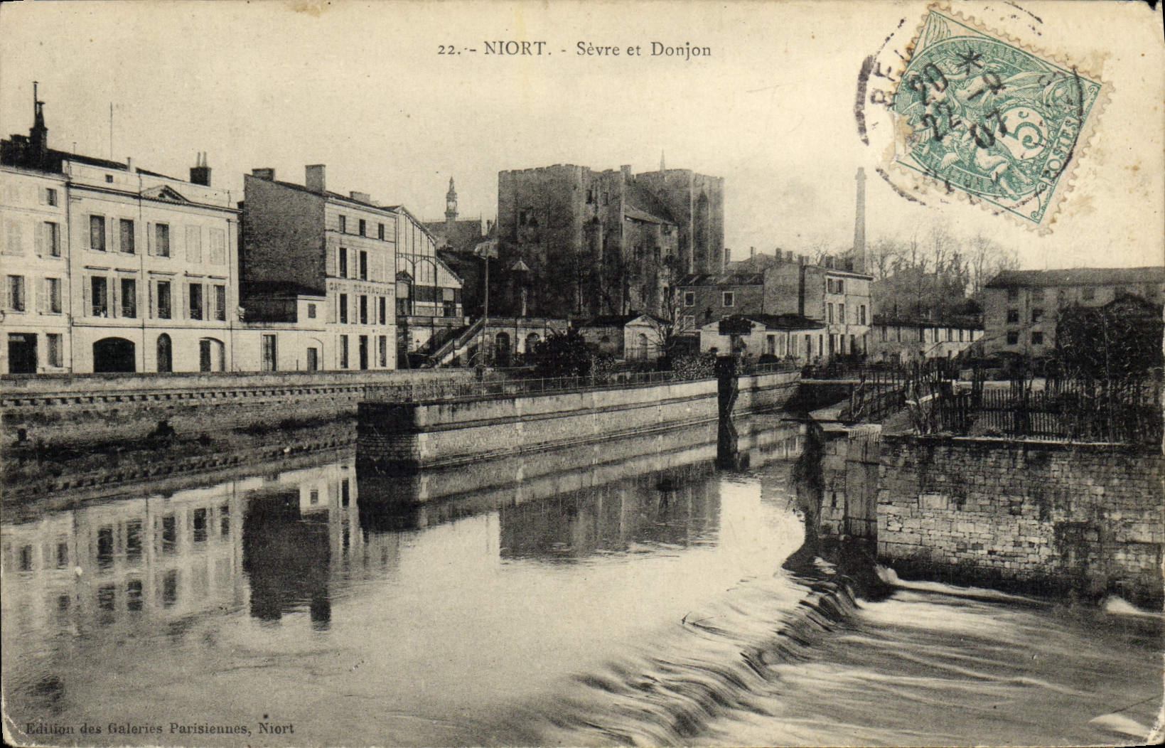 CPA Niort Sevre Et Donjon