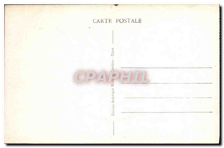 Niort - Un coin du Jardin public — Édition Artistique Marie Carrière, Niort, n°85 — Reverso