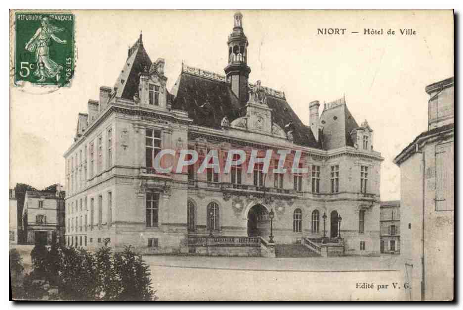 CPA Niort Hotel De Ville