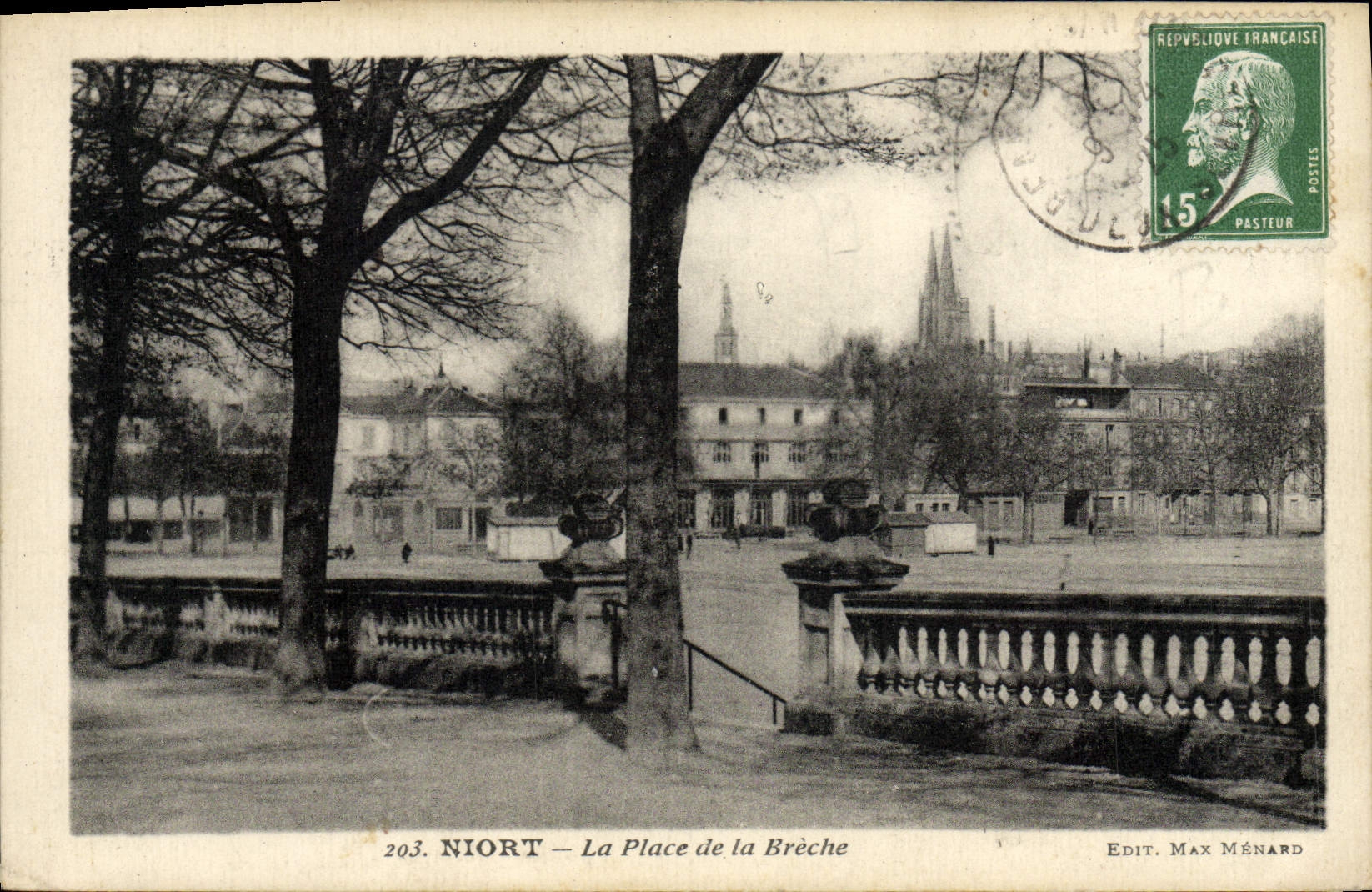 CPA Niort La Place De La Breche