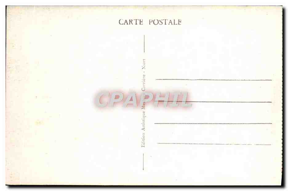 CPA Niort L'Eglise St Andre Et Les Vieux Ponts — Rückseite