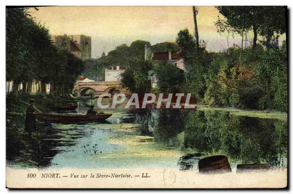 Niort — View of the Sèvre-Niortaise — LL. no. 100