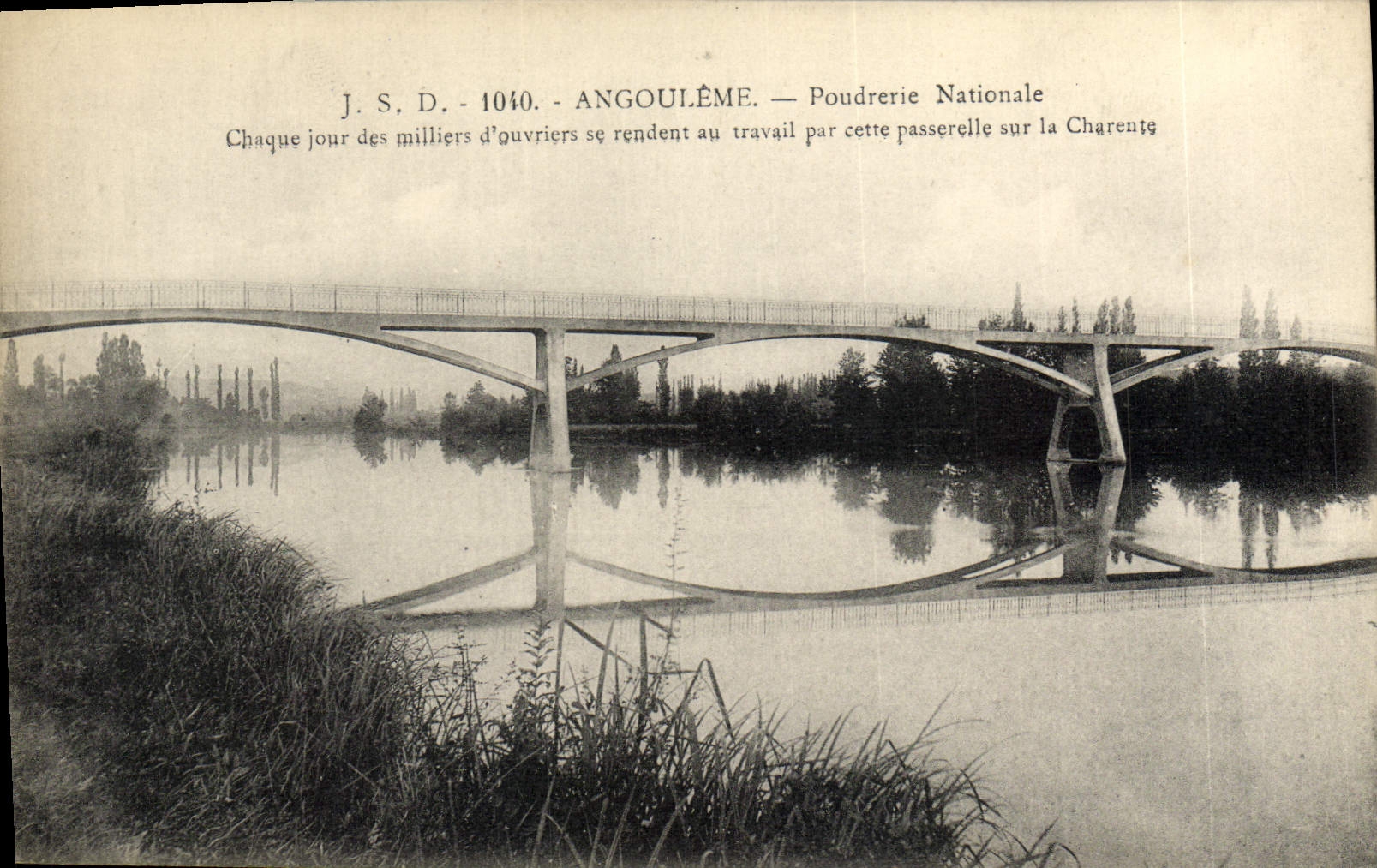 Angoulême — Poudrerie Nationale — J. S. D. - 1040