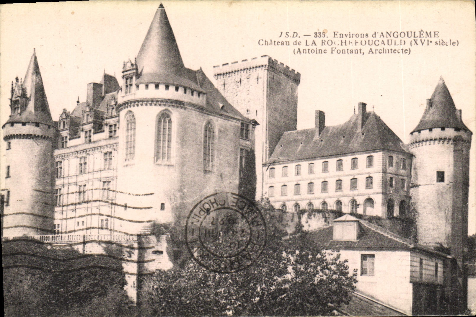 Château de La Roche-Foucauld — Angoulême — J.S.D. — n°335