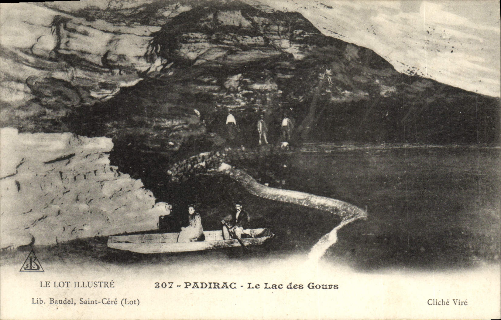 Padirac - See der Gours — Lib. Baudel, Saint-Céré (Lot) — n° 307