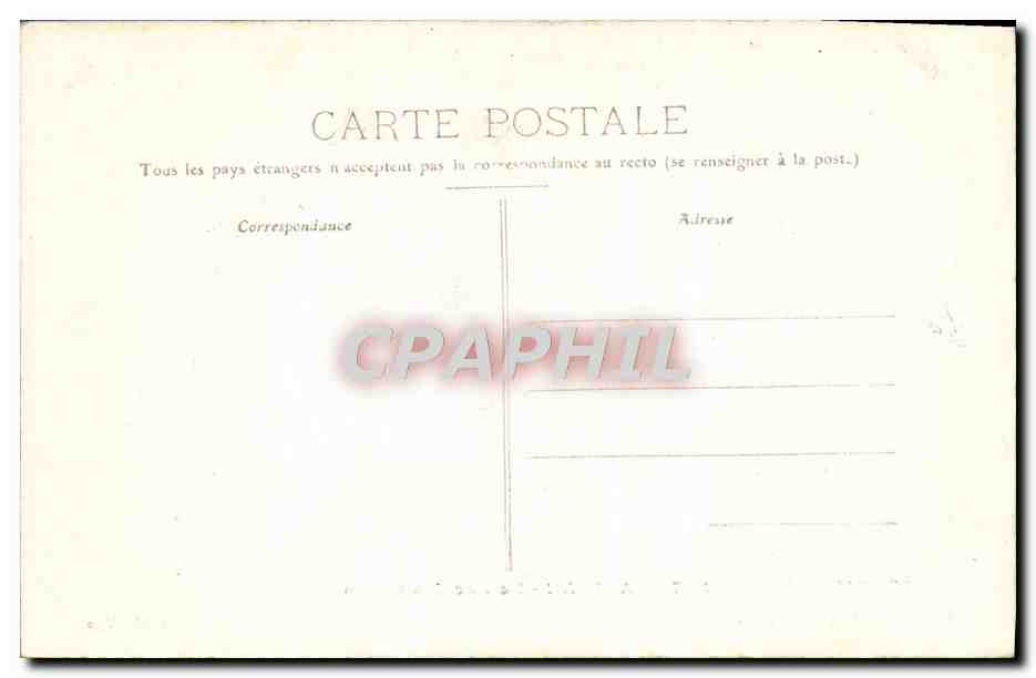 Padirac - See der Gours — Lib. Baudel, Saint-Céré (Lot) — n° 307 — Rückseite