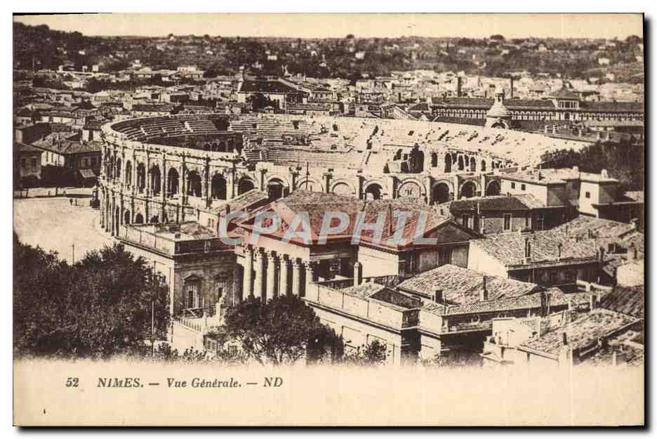 Nîmes — Vue Générale — ND