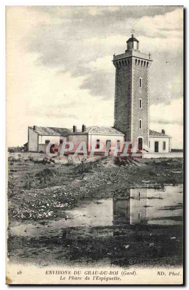 CPA Environs Du Grau Du Roi Le Phare De l'Espiguette