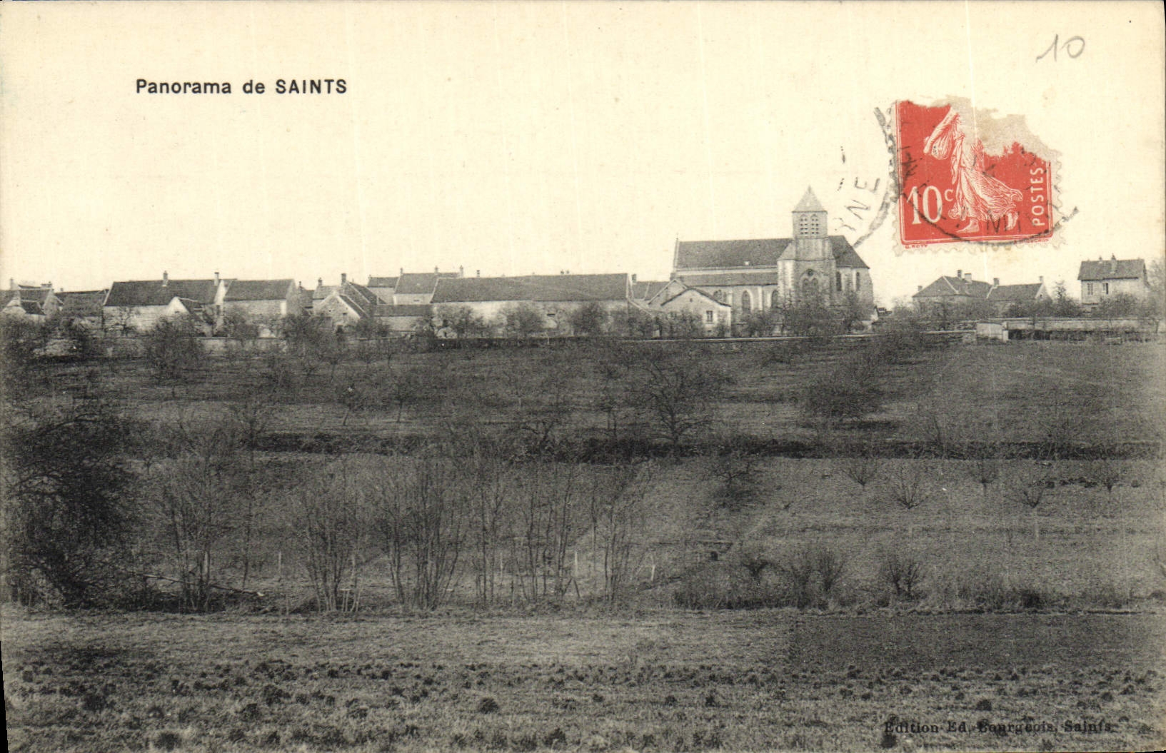 Panorama de SAINTS — Édition Éd. Bourgeois, Saints