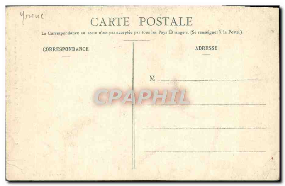 CPA Vezelay Eglise De La Madeleine Collection Des Chapiteaux Tentation de Saint Benoist dans le desert — Verso