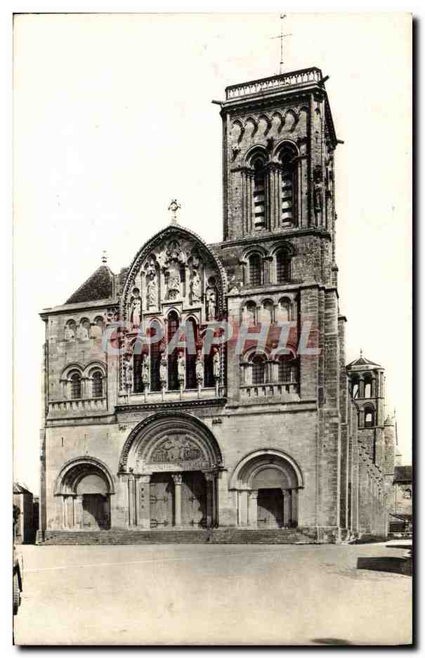CPA Vezelay Basilique De La Madeleine