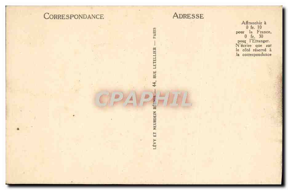CPA Auxerre La Passerelle Et La Cathedrale — Verso