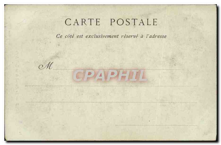 CPA Sens Le Portail De La Cathedrale — Rückseite