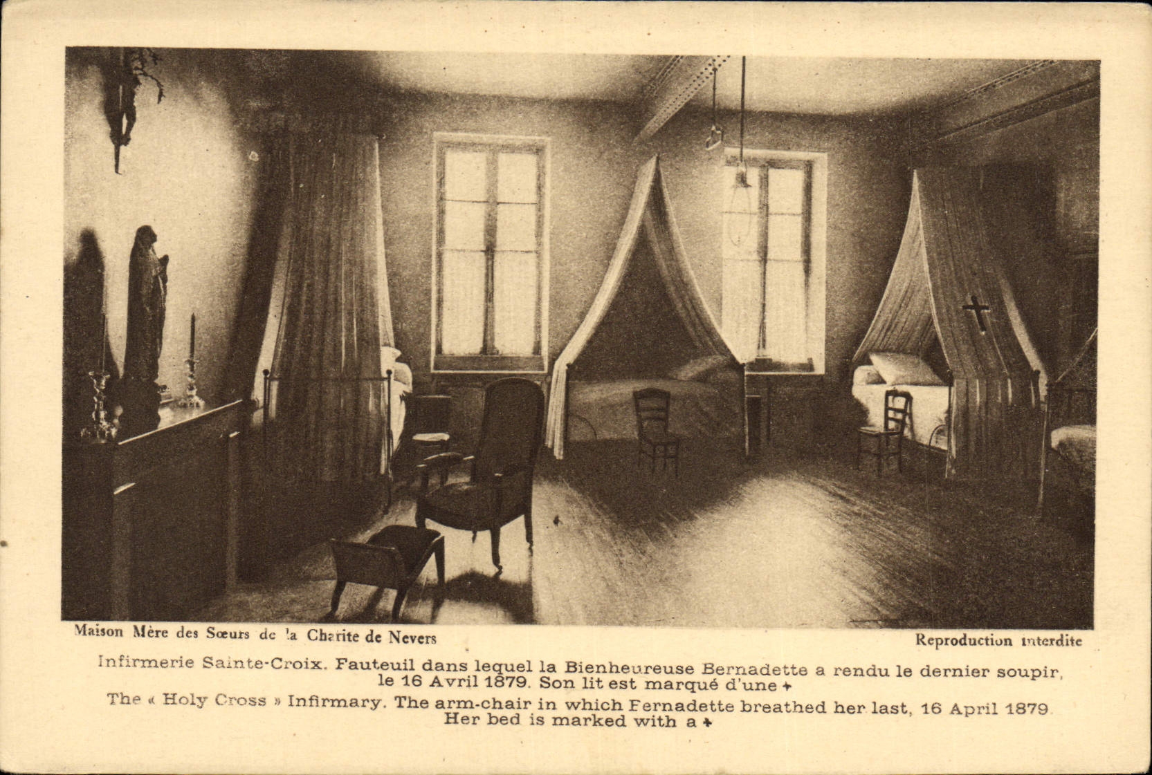 CPA Maison Mere Des Soeurs De La Charite De Nevers Infirmerie Sainte Croix 