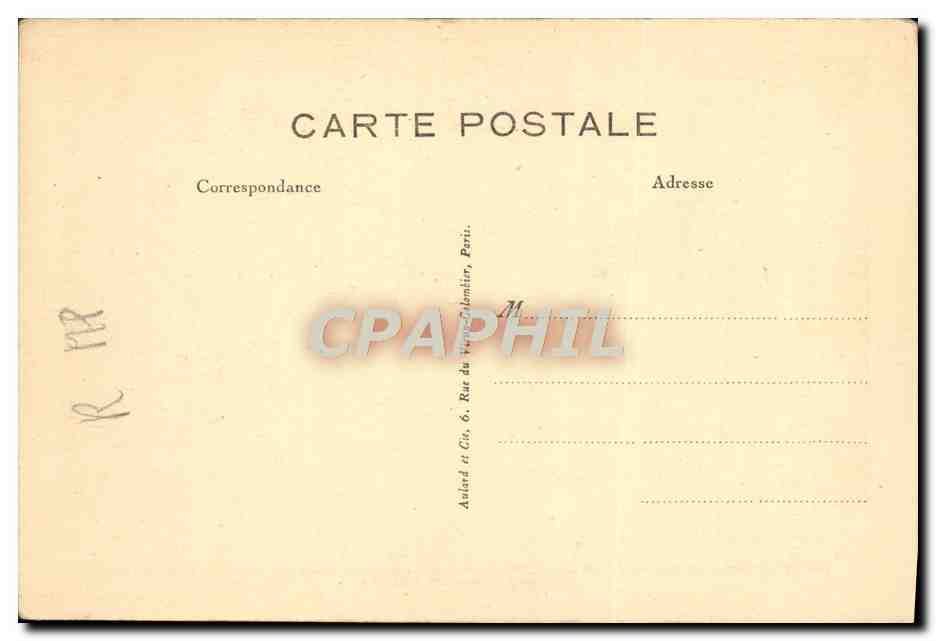 CPA Maison Mere Des Soeurs De La Charite De Nevers Infirmerie Sainte Croix  — Rückseite